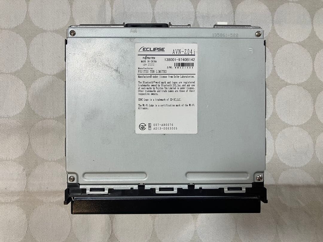 ECLIPSE AVN-Z04i カーナビ Bluetooth HDMI入力