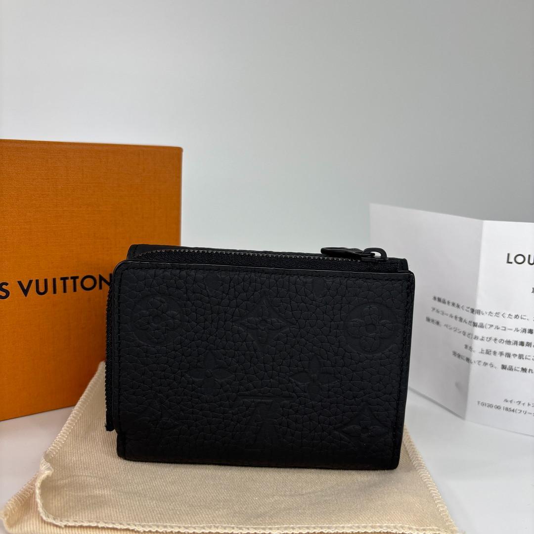 未使用 ルイヴィトン ポルトフォイユパイロット モノグラムトリヨン 三つ折り財布