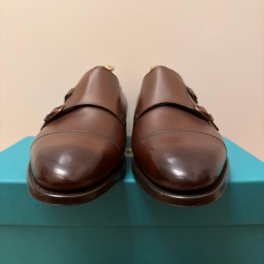 の*ぶ様 未使用 EDWARD GREEN ウエストミンスター UK8D