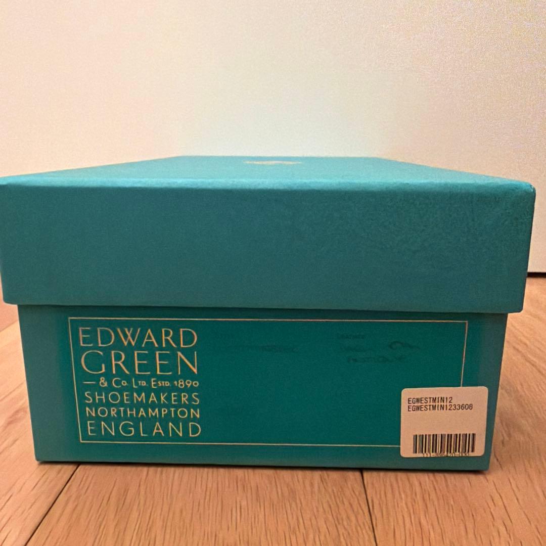 の*ぶ様 未使用 EDWARD GREEN ウエストミンスター UK8D