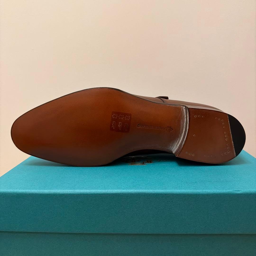 の*ぶ様 未使用 EDWARD GREEN ウエストミンスター UK8D