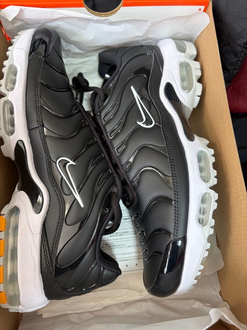 新品27 NIKE airmax plus G black エアマックスゴルフ