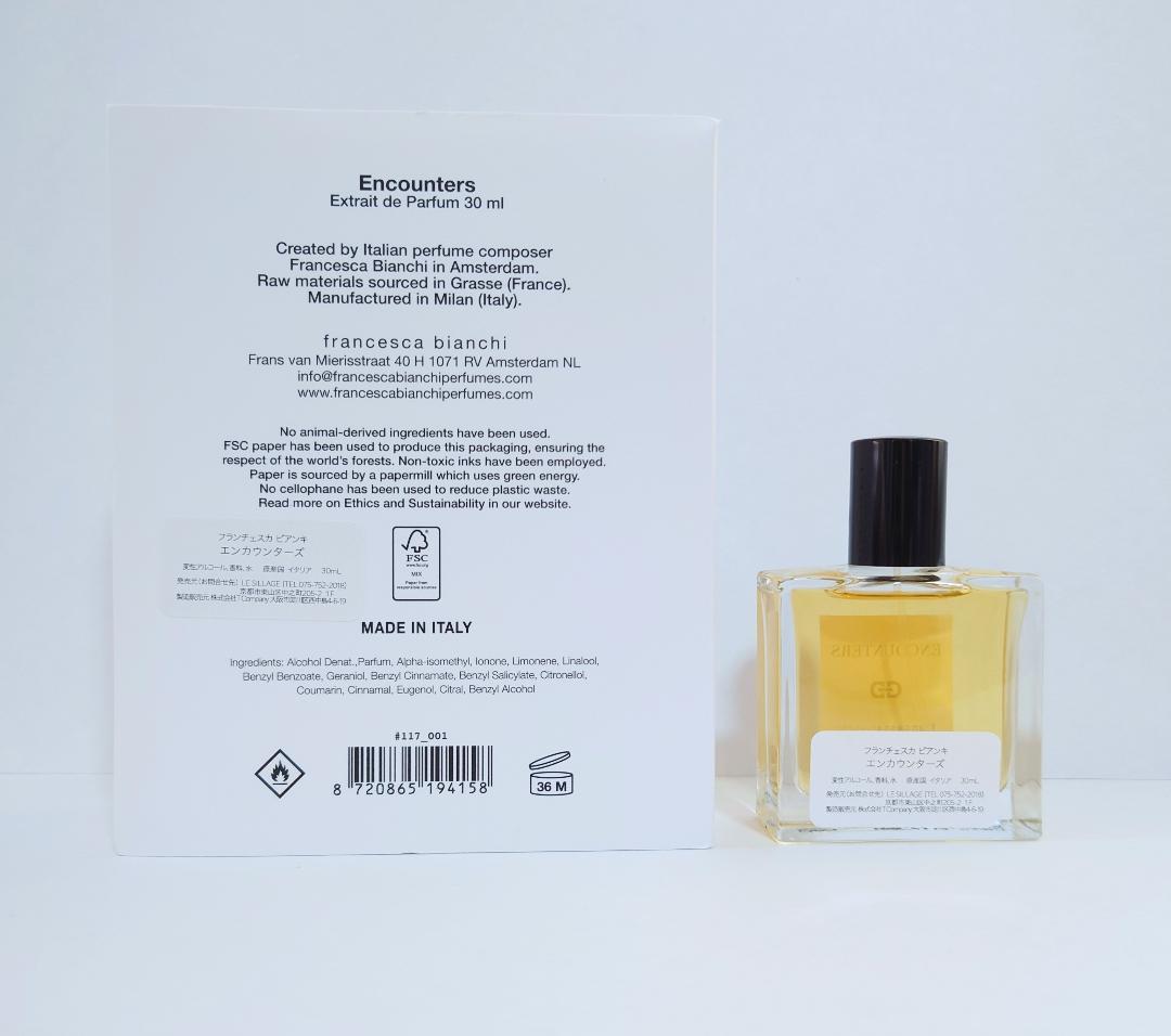 香水(ユニセックス) francescabianchi ENCOUNTERS 30ml
