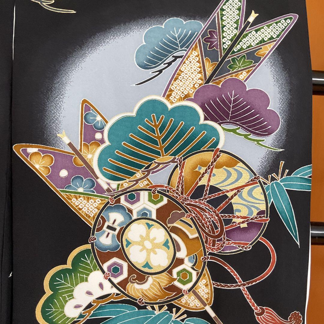 さくらんぼNo.46 男の子　　正絹産着長襦袢付き　　お宮参り