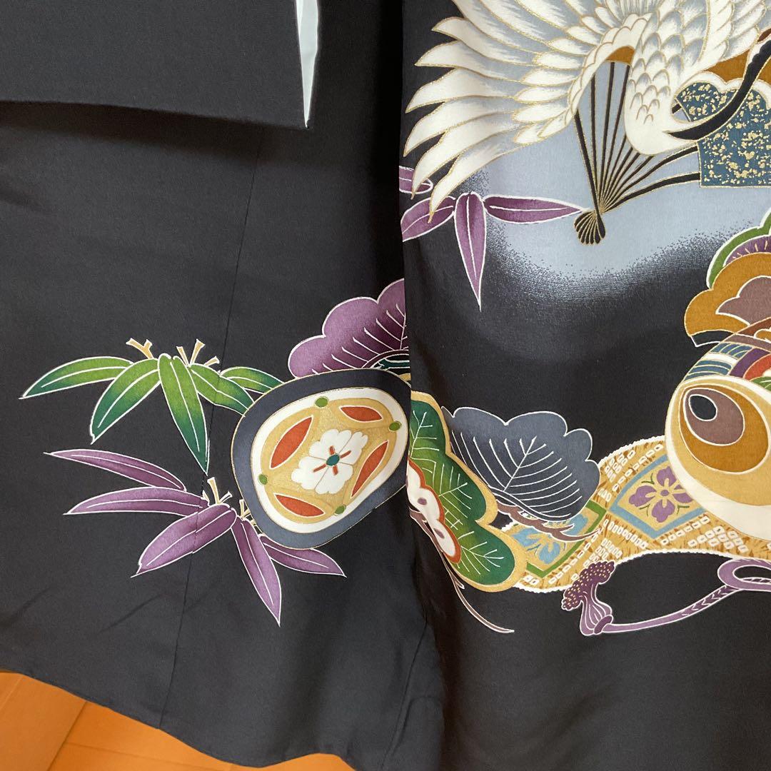 さくらんぼNo.46 男の子　　正絹産着長襦袢付き　　お宮参り