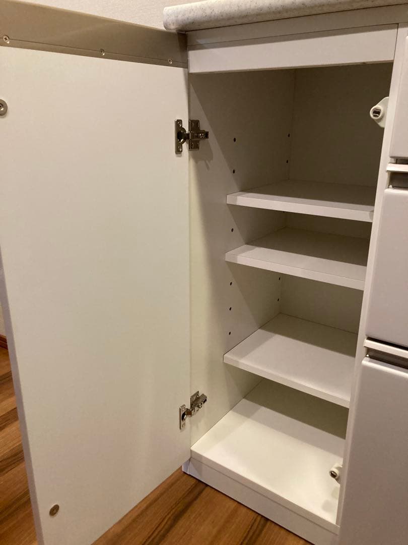 キッチンカウンター(ニトリ アルミナ2 120CT WH)