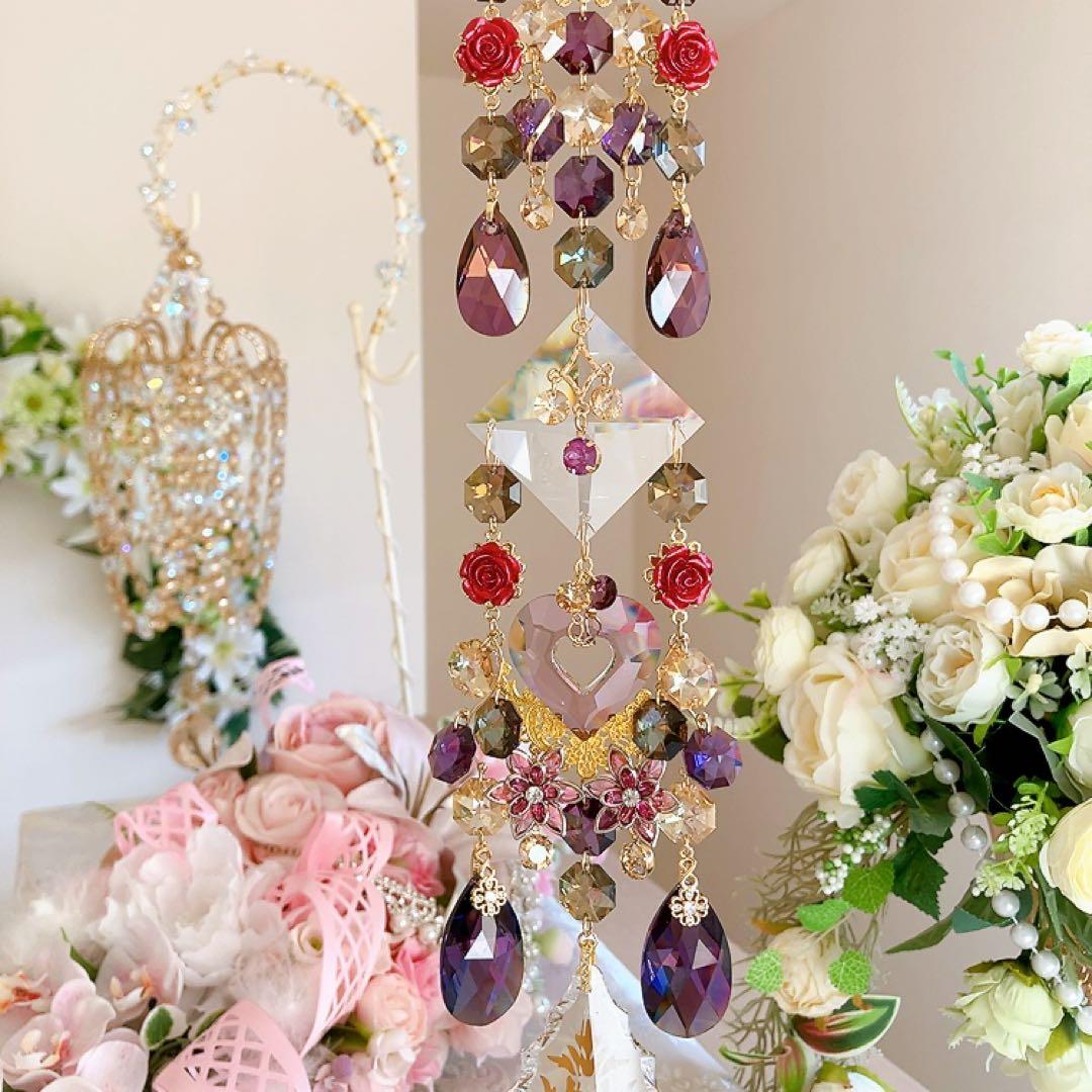 おばこ丸様♡*.スワロフスキー♡サンキャッチャー♡