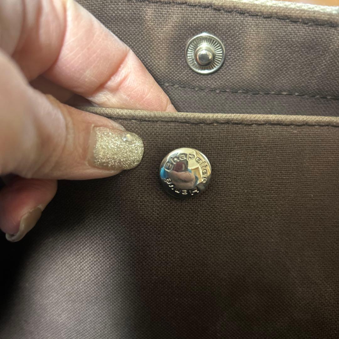 エルベシャプリエ　トートバッグ ブラウン