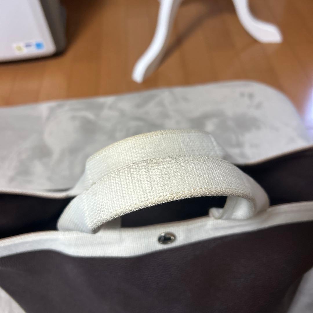 エルベシャプリエ　トートバッグ ブラウン