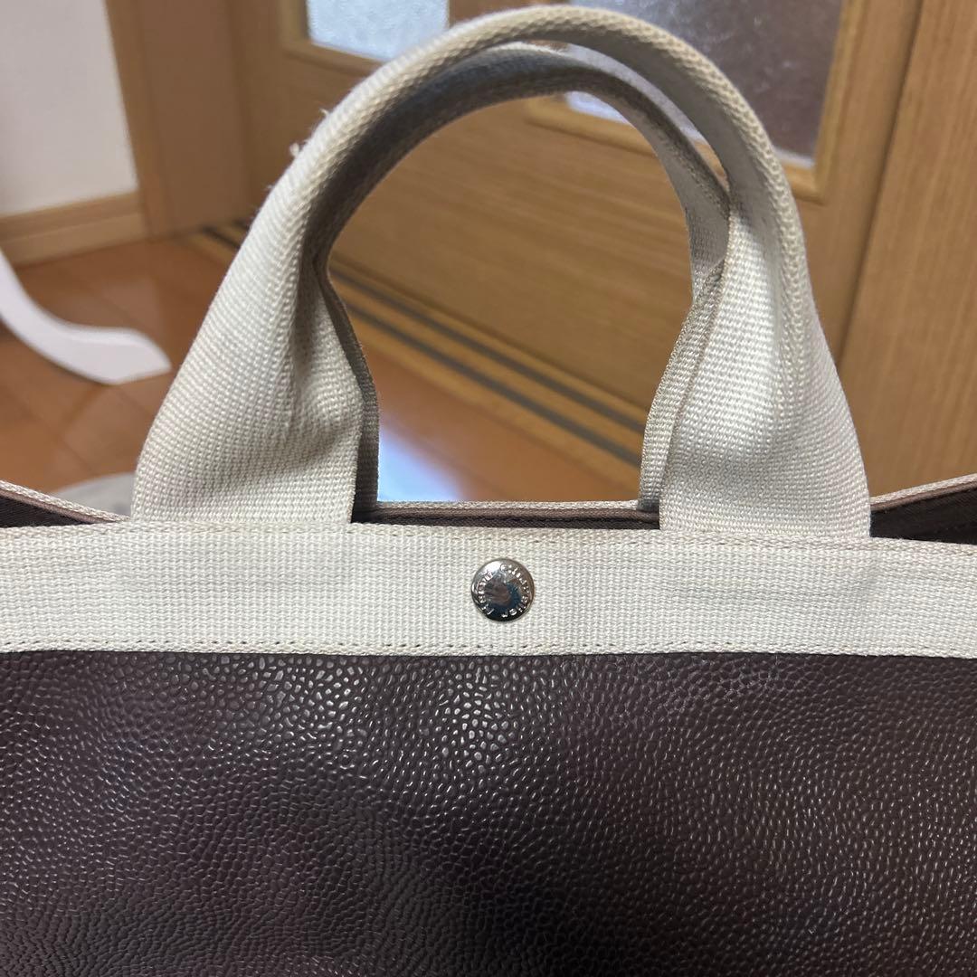 エルベシャプリエ　トートバッグ ブラウン