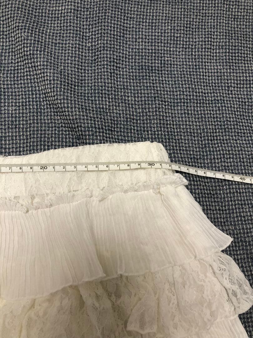 希少LIZLISA系3段フリルキュロット　ミニスカート　TRALALA系スカパン