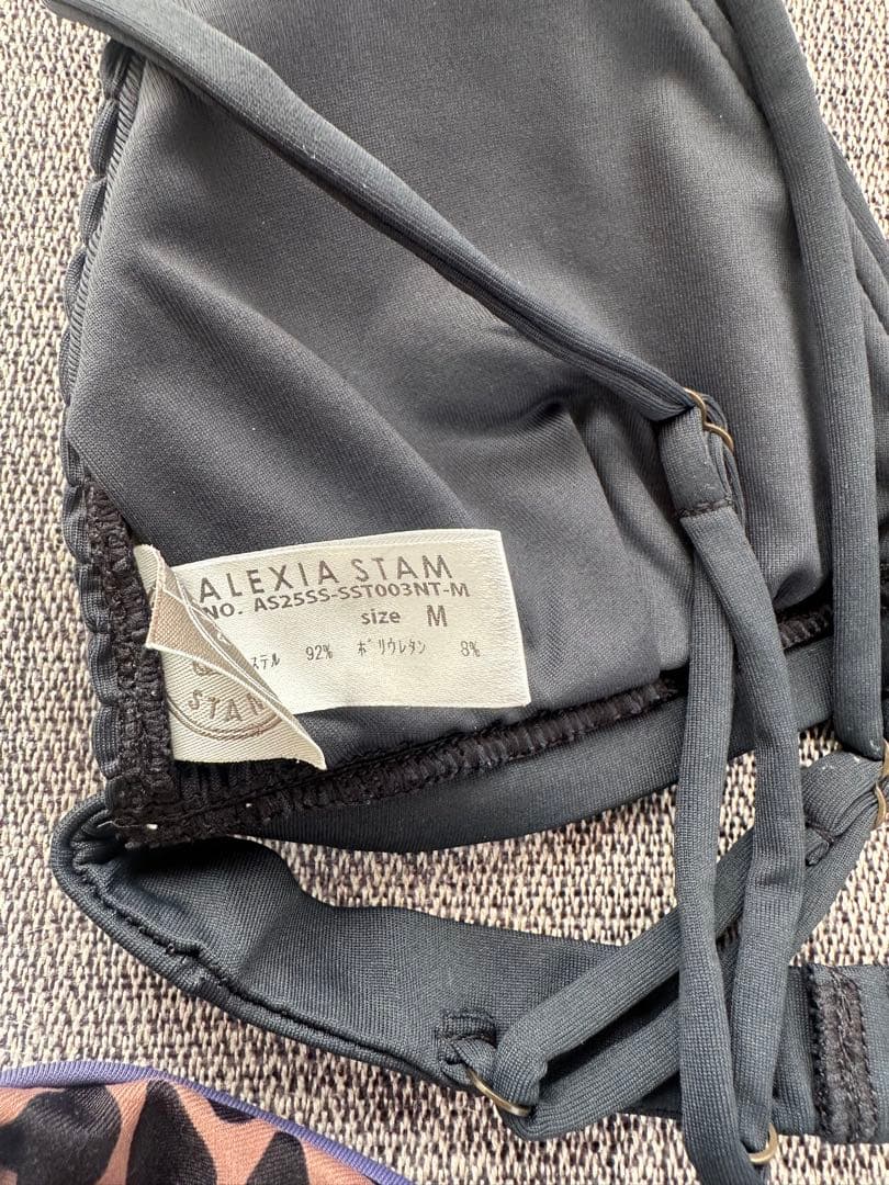 ALEXIA STAM　ビキニセット（トップスM／ボトムL）