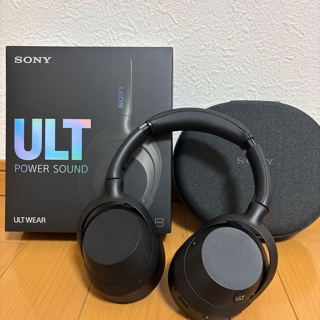 “早い者勝ち”SONY ULT WEAR ワイヤレスヘッドホン ケース付き