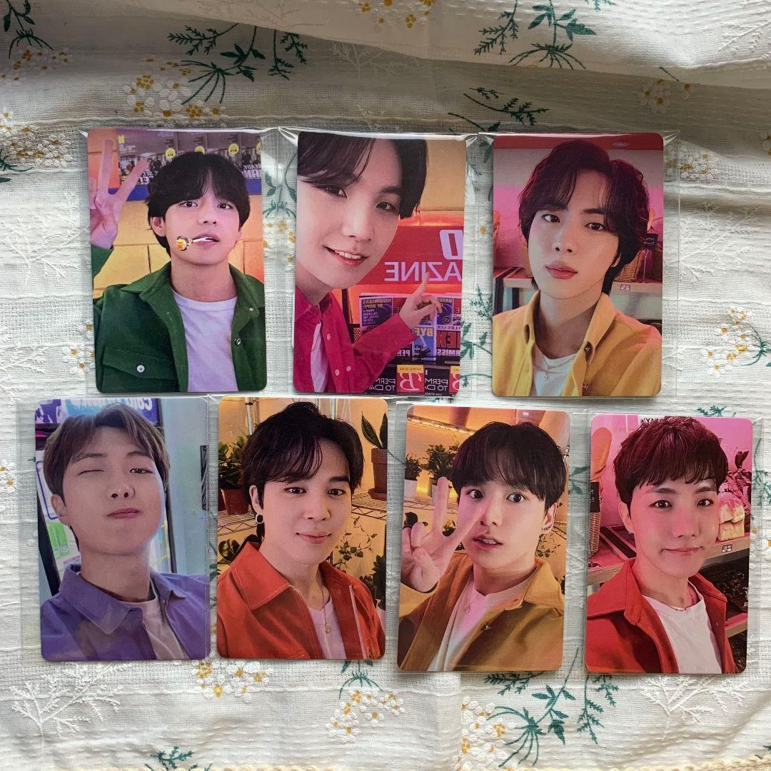 PTD BTS 予約購入 特典 トレカ 7枚全員