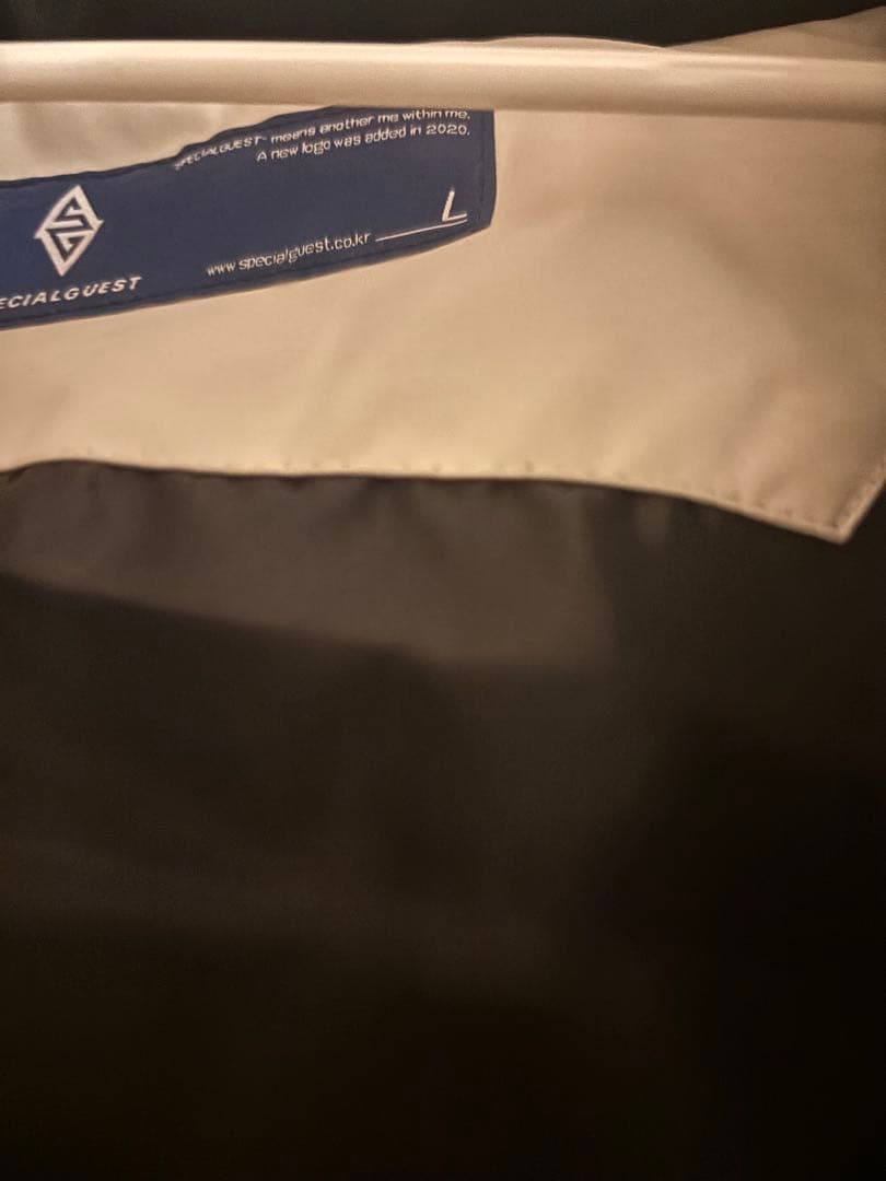 SPECIALGUEST ダウンベスト　ホワイト　Ｌサイズ