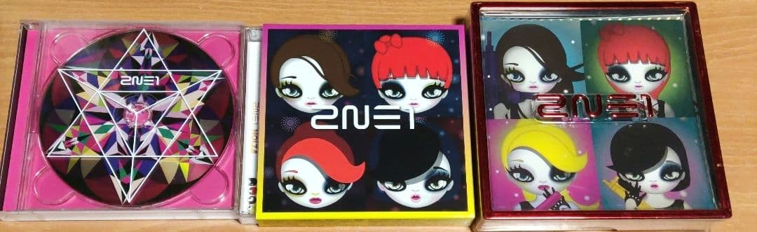 2NE1 CD 3点セット トレカ付き