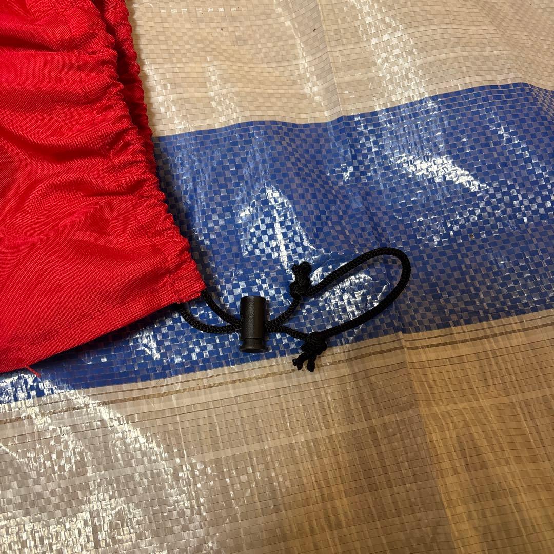 Coleman スリムキャプテンチェア レッド 2脚セット