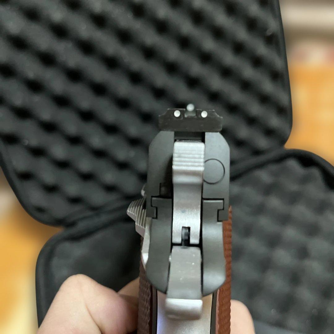 ウエスタンアームズ　スネークマッチ1911 カーボンブラックHW Ver