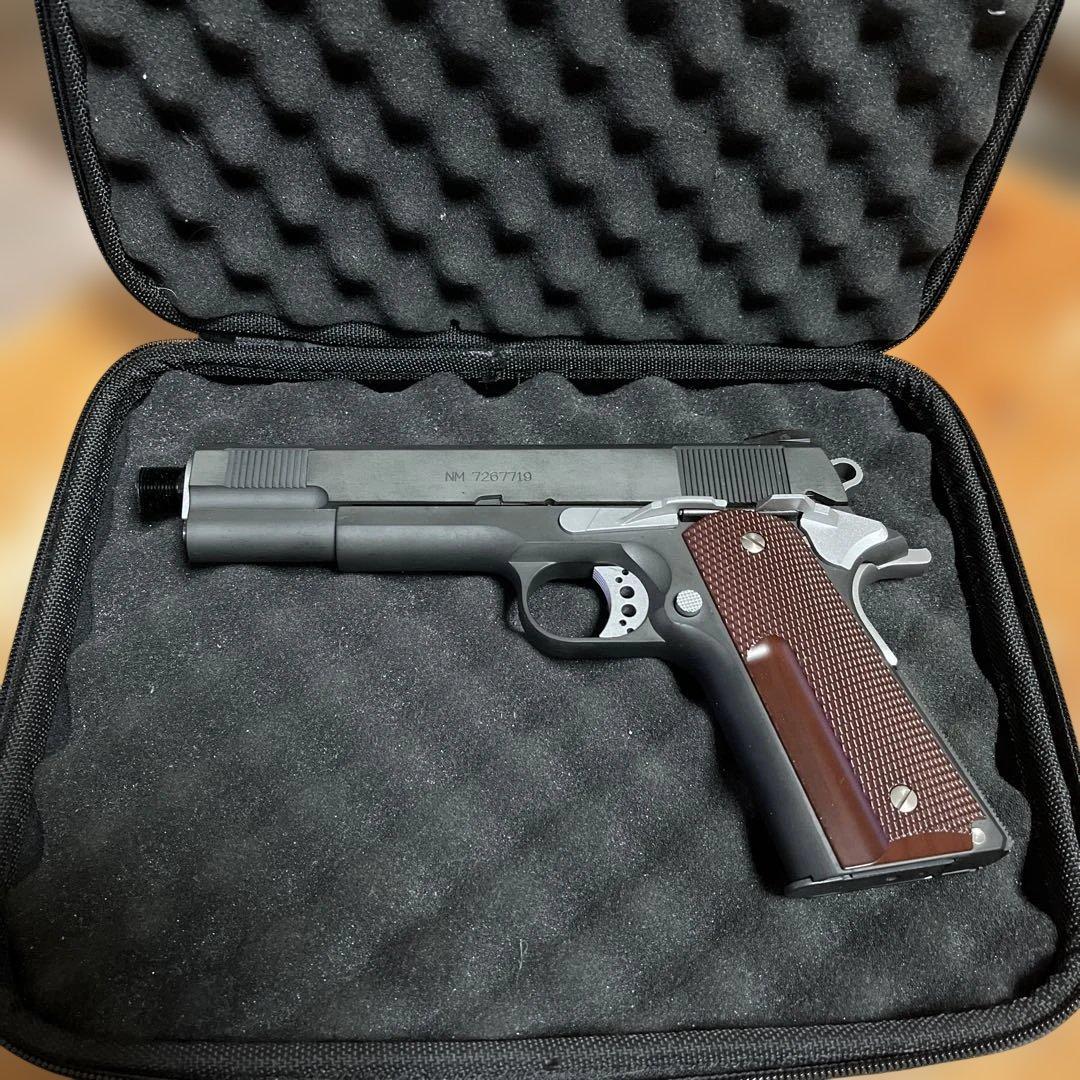 ウエスタンアームズ　スネークマッチ1911 カーボンブラックHW Ver