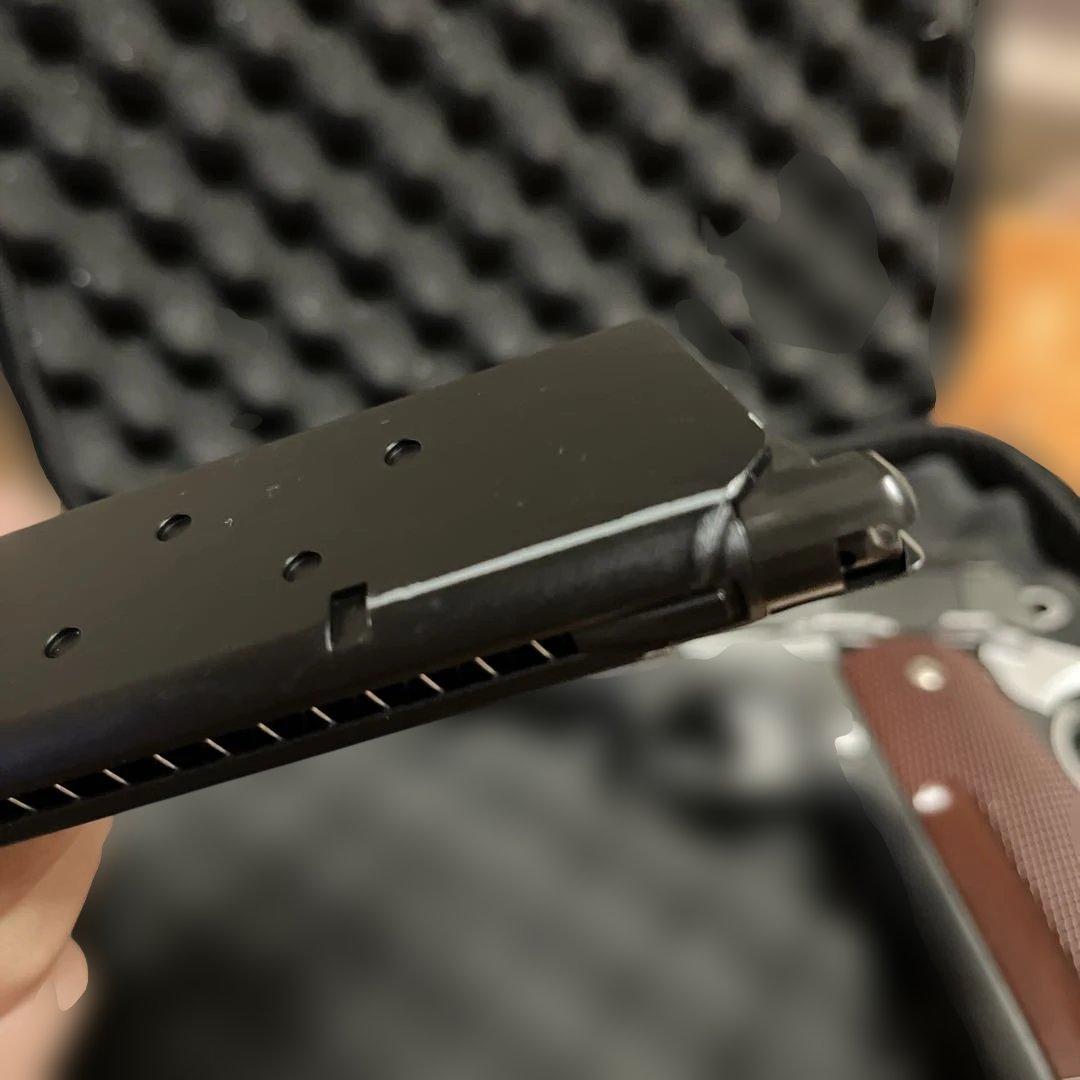 ウエスタンアームズ　スネークマッチ1911 カーボンブラックHW Ver