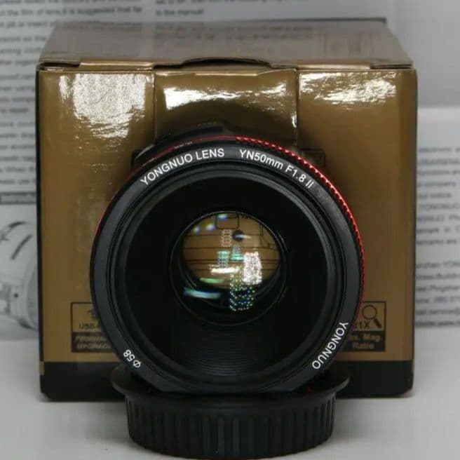 ❤️明るい単焦点☆YONGNUO canon用EF 50mm 1:1.8 Ⅱ❤️