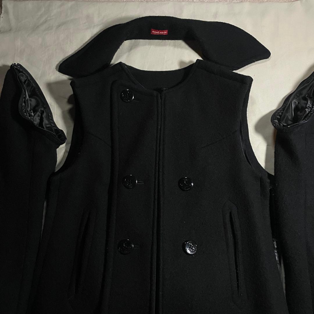 ジャケット・アウター 1998s UNDERCOVER small parts wool coat