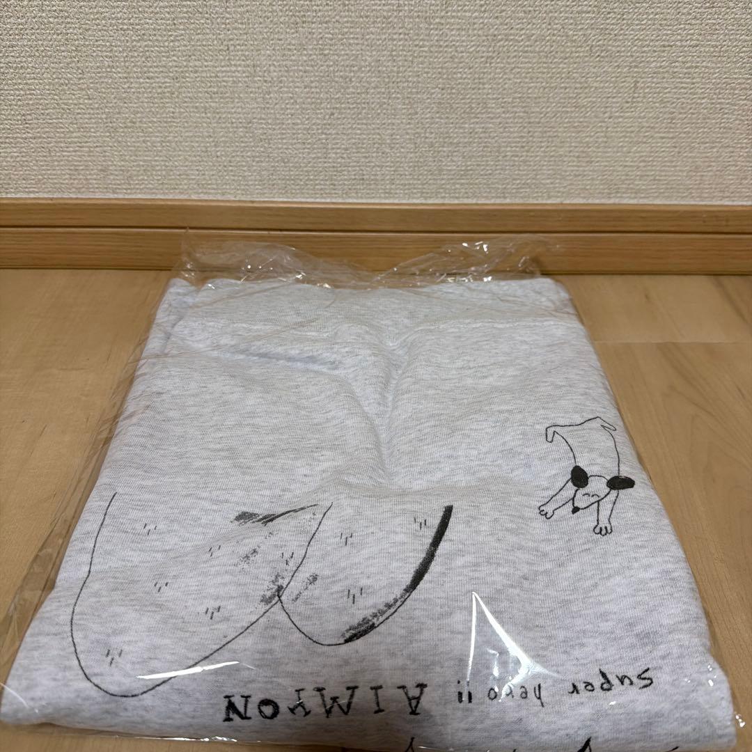 あいみょん ヘブンズベーカリー お助けスウェット L アッシュ 紙ナプキン