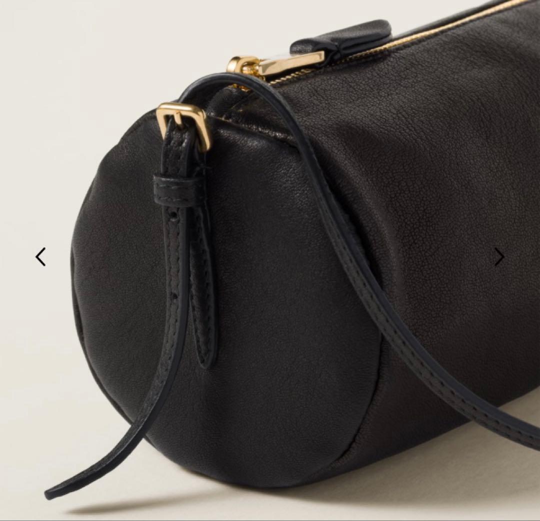 Miu Miu ナッパレザーポーチ ブラック 新品未使用