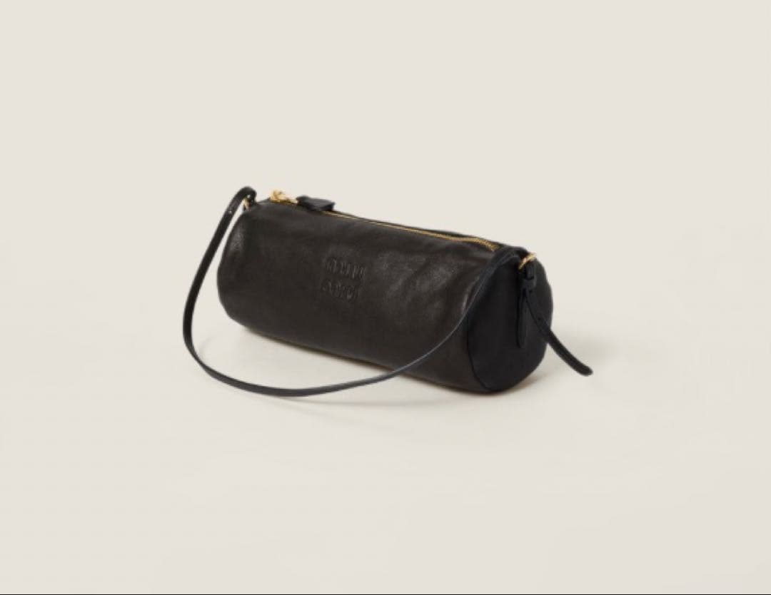 Miu Miu ナッパレザーポーチ ブラック 新品未使用