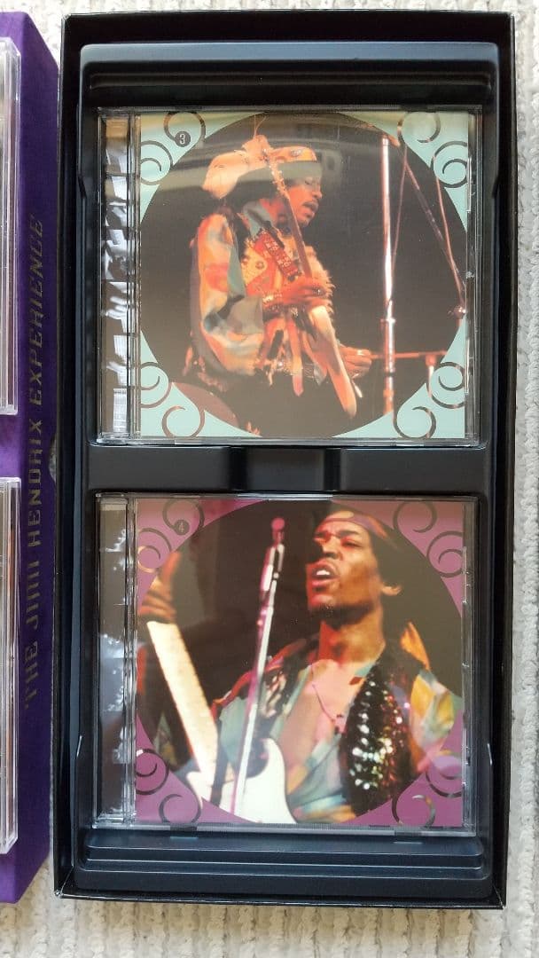 ジミ・ヘンドリックス『アンリリースト＆レア・マテリアルズ』CD４枚組ボックス