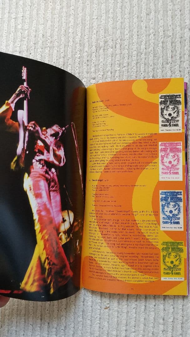 ジミ・ヘンドリックス『アンリリースト＆レア・マテリアルズ』CD４枚組ボックス