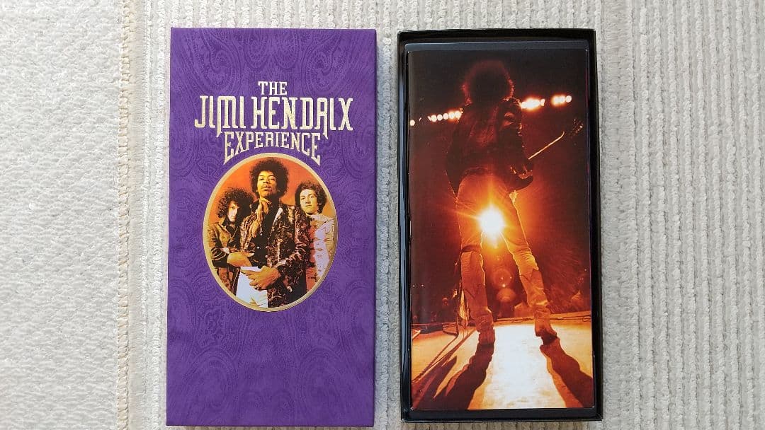 ジミ・ヘンドリックス『アンリリースト＆レア・マテリアルズ』CD４枚組ボックス