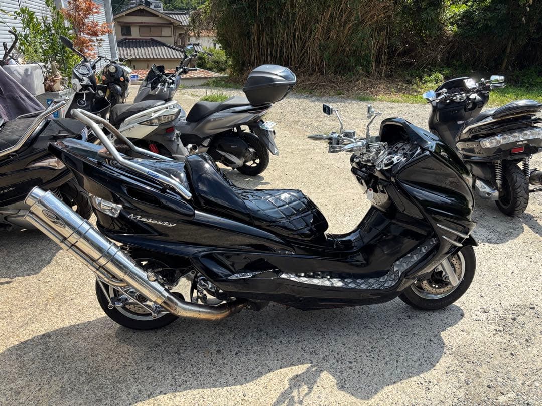 【YAMAHA マジェスティ】SG03 実働　LEDエアロカスタムスピーカー2発