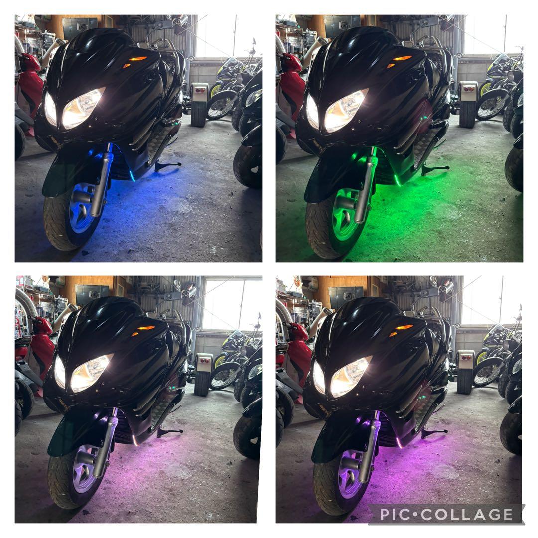 【YAMAHA マジェスティ】SG03 実働　LEDエアロカスタムスピーカー2発