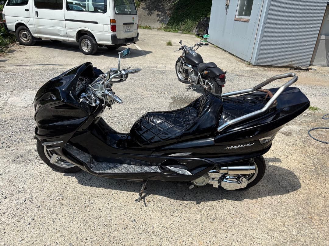 【YAMAHA マジェスティ】SG03 実働　LEDエアロカスタムスピーカー2発