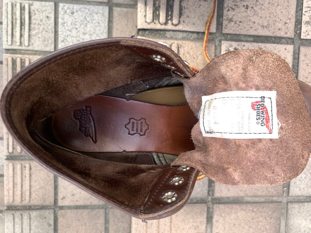 レッドウィング　8134 茶　中古