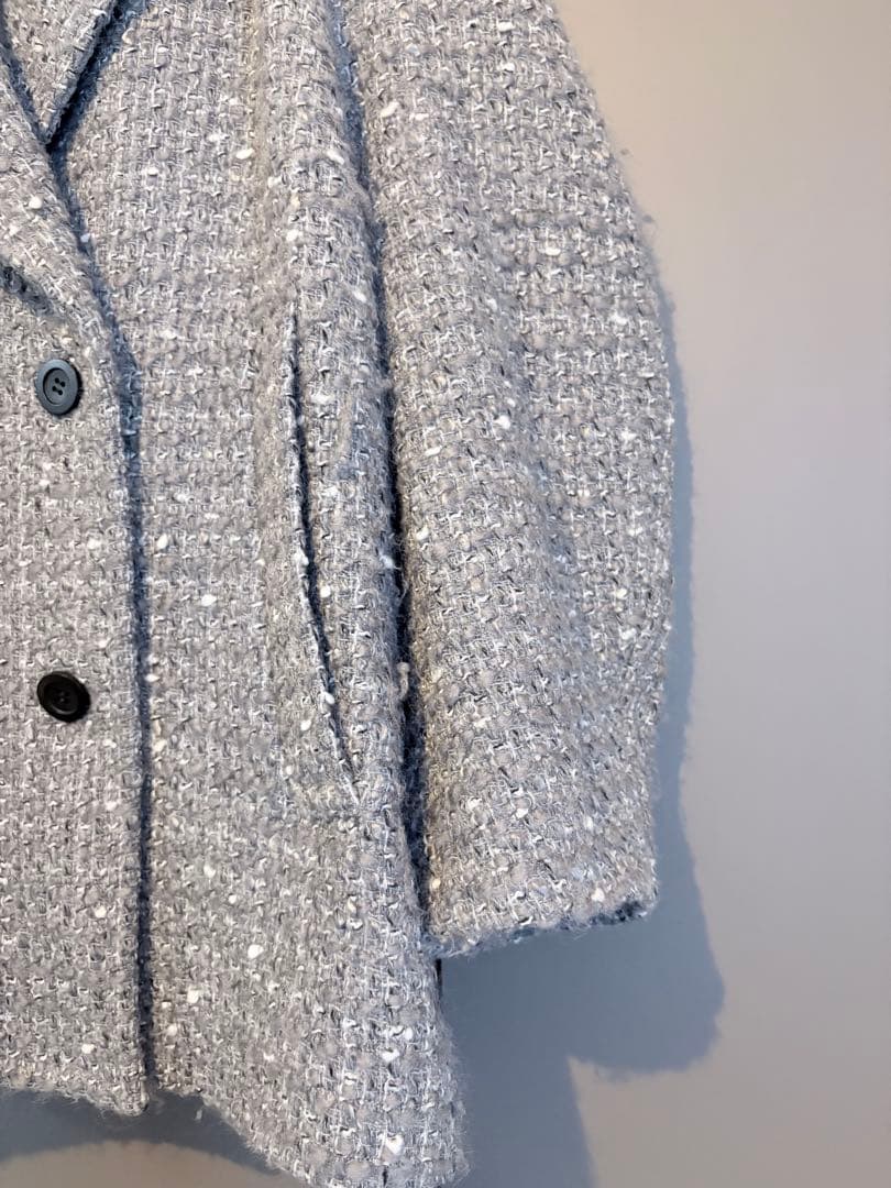 ジャケット・アウター CLANE MINAMI TANAKA OVER TWEED COAT