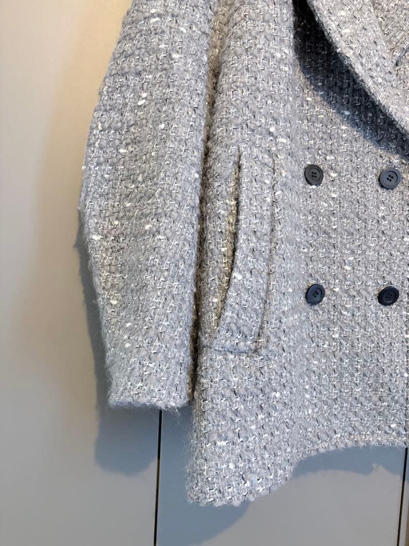 ジャケット・アウター CLANE MINAMI TANAKA OVER TWEED COAT