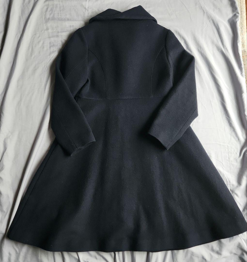 【おつち】Anna Sui Mini ネイビー・ウールコート 150cm