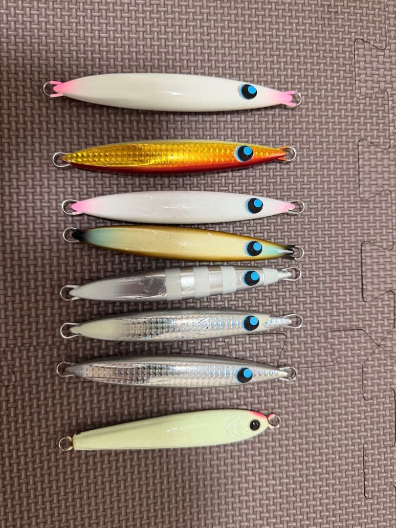 ウロコジグショート180g 1本 150g6本　TGベイト180g1本　セット