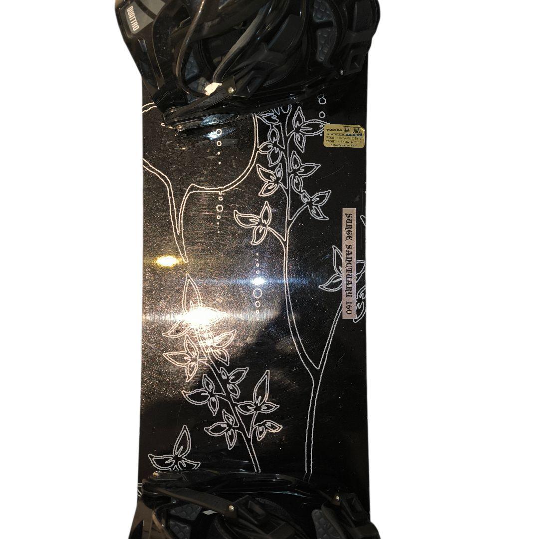 スノーボードセット サージ FLOW BURTON バインディング ブーツ