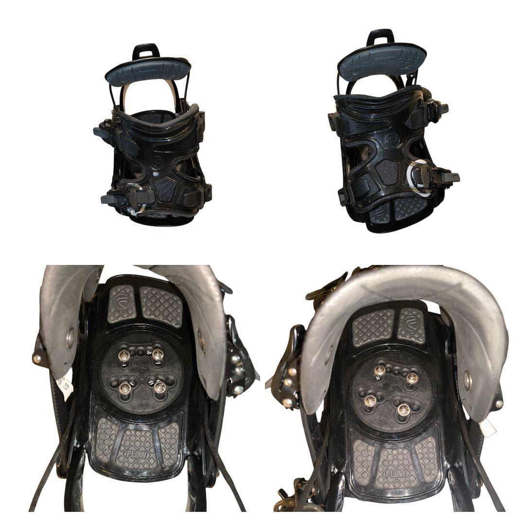 スノーボードセット サージ FLOW BURTON バインディング ブーツ