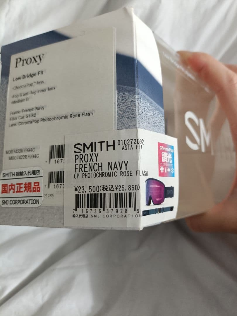 SMITH　調光 スノーゴーグル