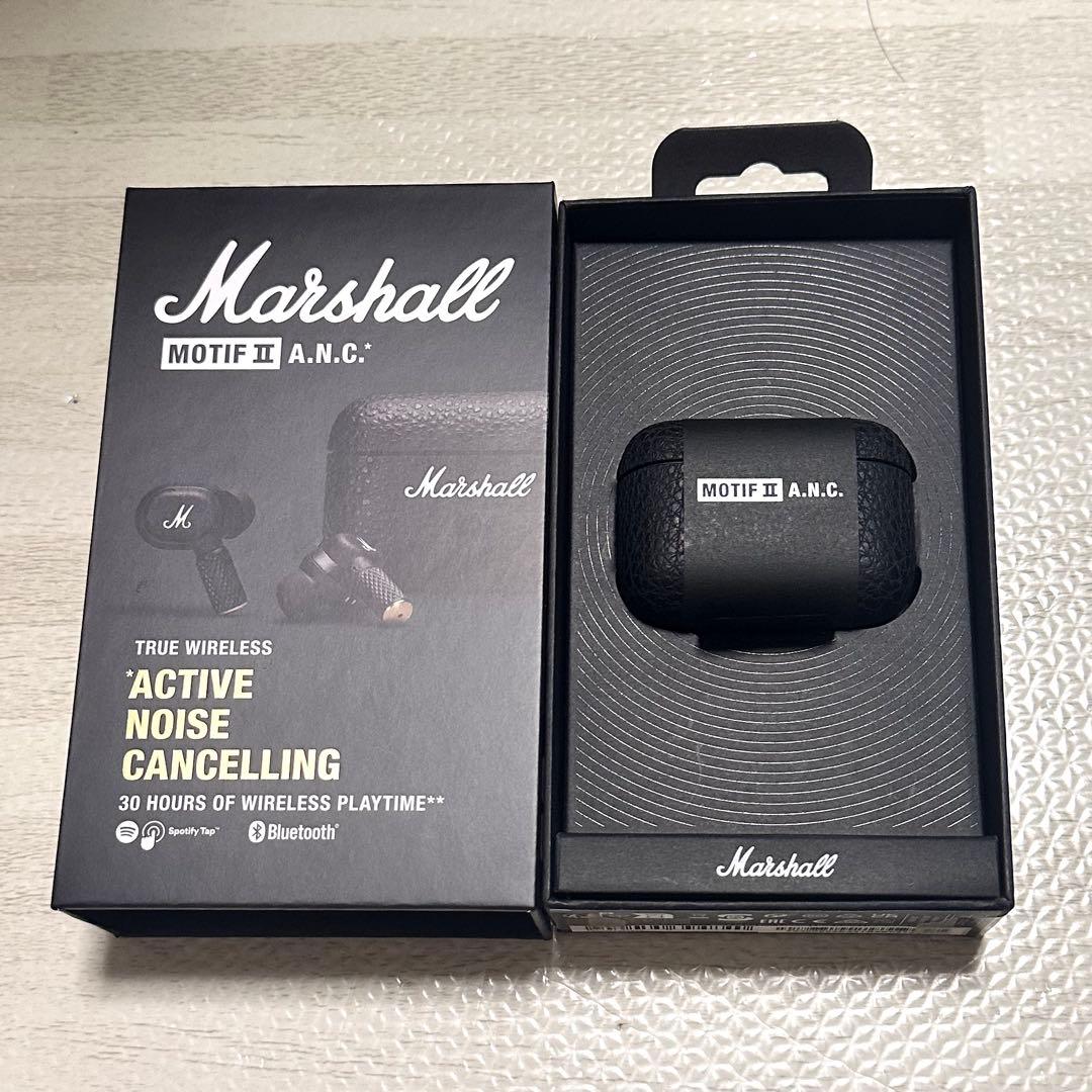 美品 Marshall MOTIF ii マーシャル ワイヤレスイヤホン