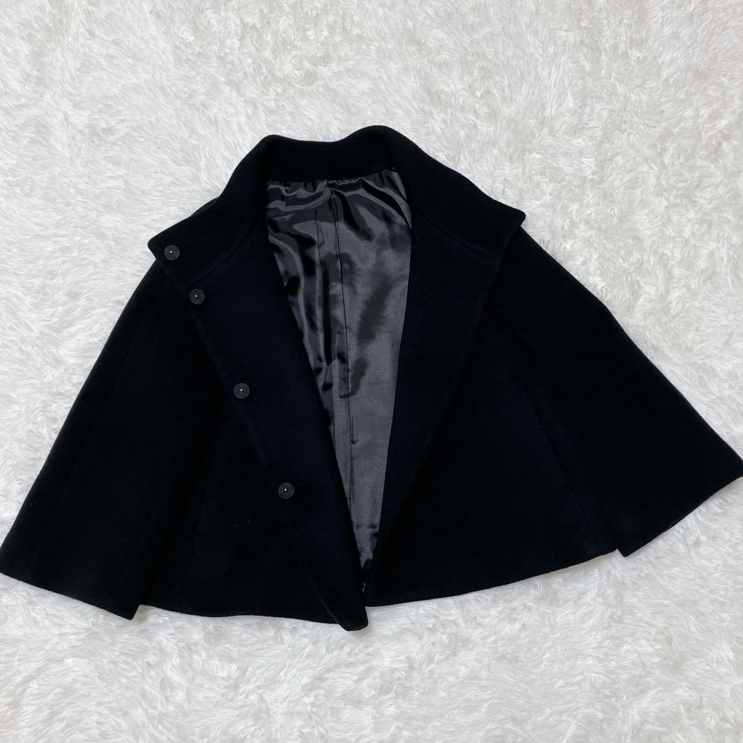 試着のみ✨定価6.8万 今季新作 ANAYI ウールビーバーショートコート 黒