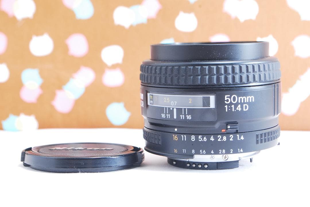 ✨人気の単焦点✨美品✨Nikon AF 50mm F1.4 D