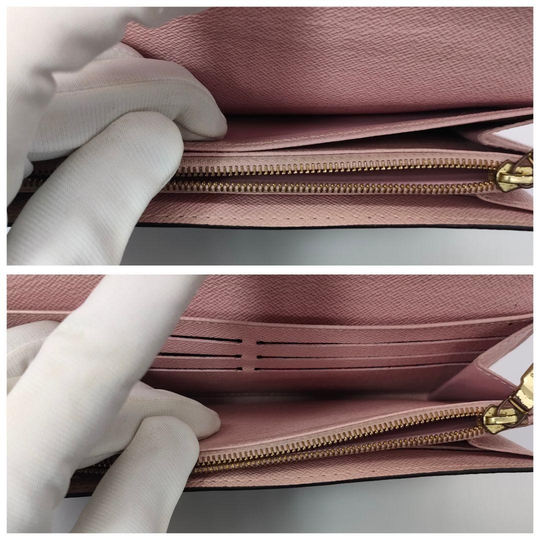 【現行品・鑑定済】ルイヴィトン モノグラム サラ 長財布 ローズバレリーヌ