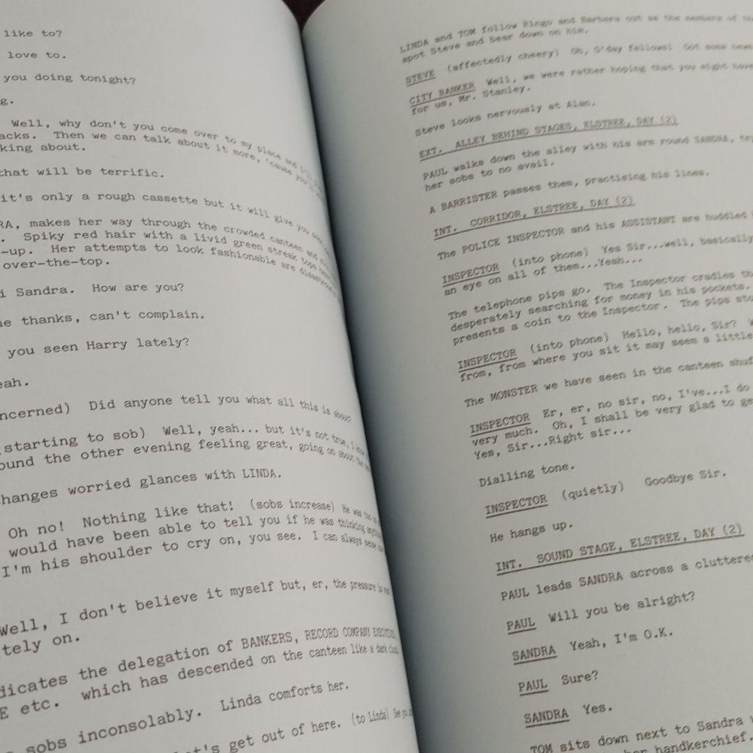 （映画シナリオ付）ポールマッカートニー ブロードストリート 楽譜