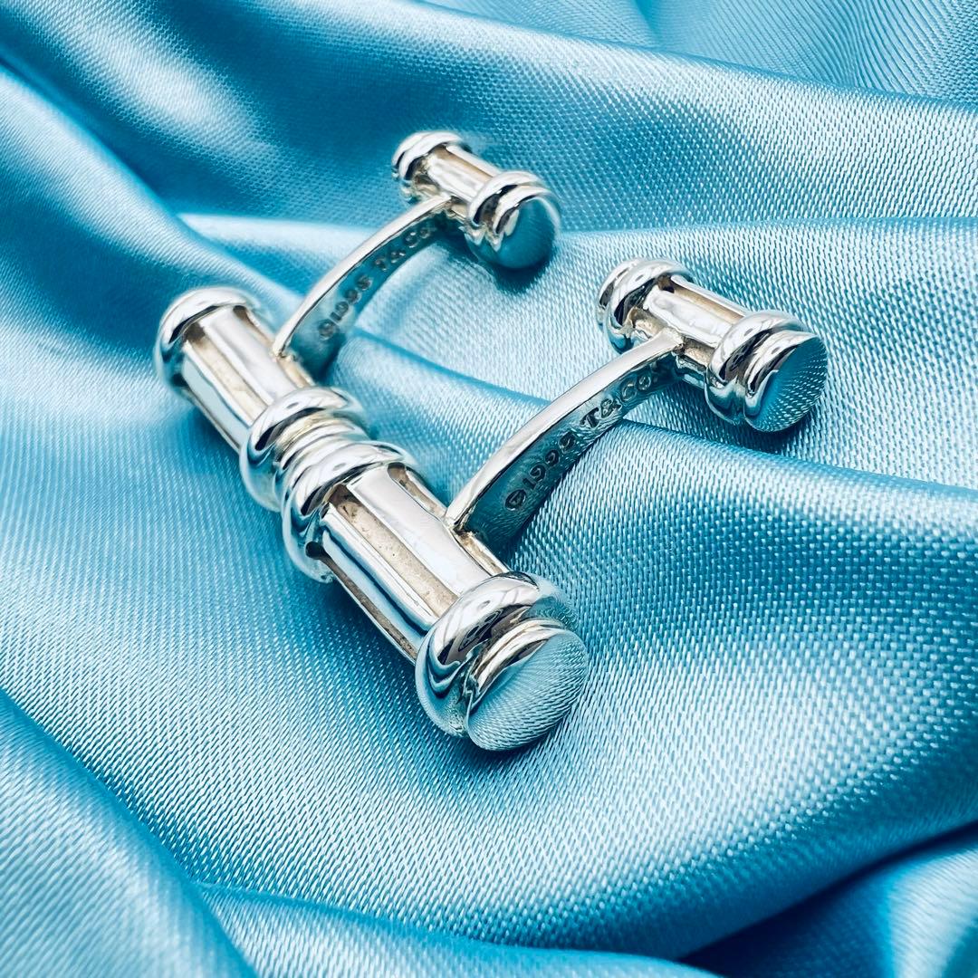 美品　レア　ティファニー　1995 メキシコ　シルバー　カフス　ヴィンテージ