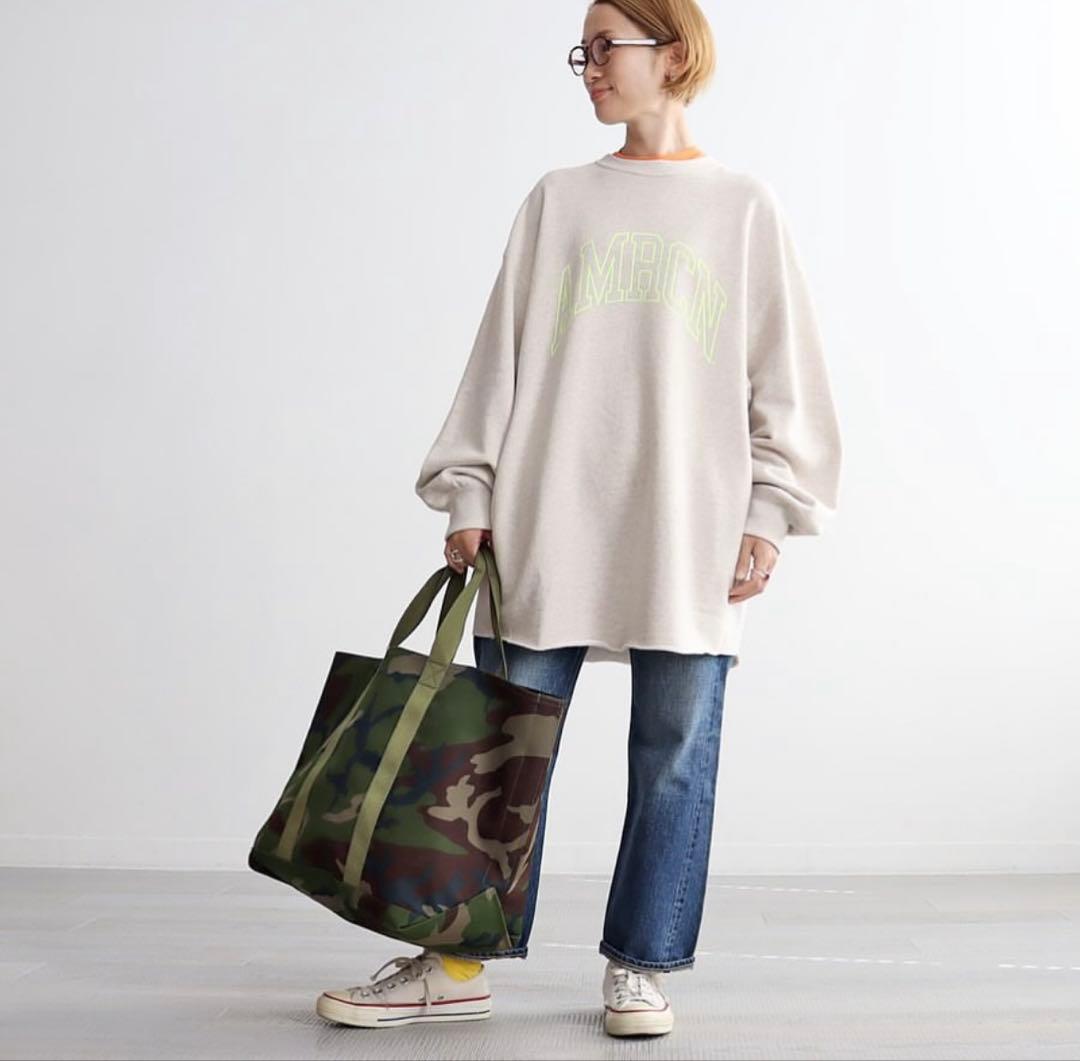 アメリカーナ　BIGロゴスウェット　プルオーバー　トレーナー　コットン　裏毛